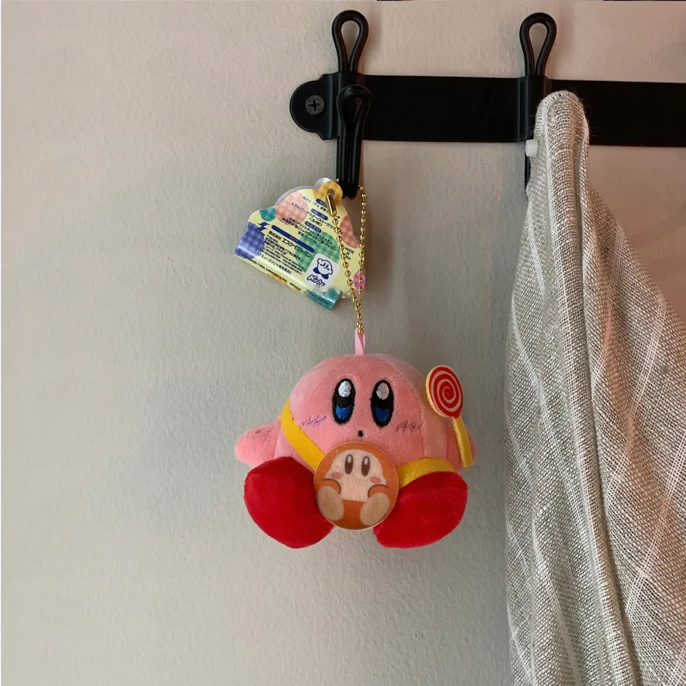 Kawaii Star Kirby Plush Doll Keychain - Cute Gift for Kids & Home Decor
