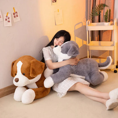 Oversized Dog Plush Pillow