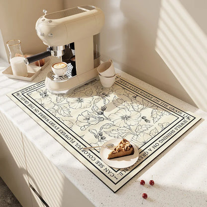 Large Kitchen Super Absorbent Mat