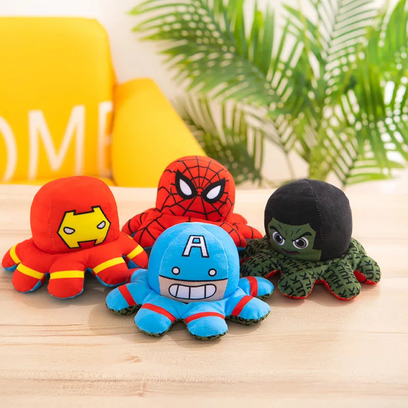 Reversible Superhero Plush Doll 20 to 40 cm