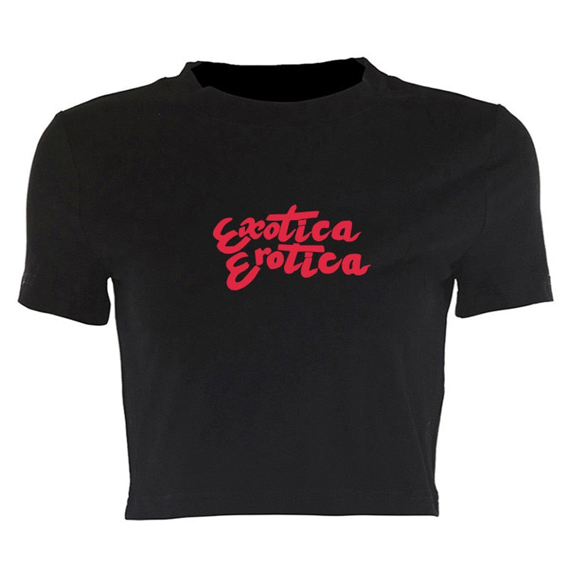 Lettered Printed Tee