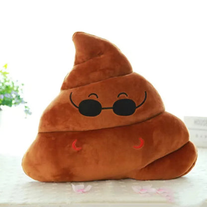 Super Soft Poop Plush Toy - Cute Expression for Kids' Gifts