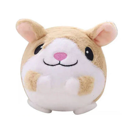 Electric Plush Toy Ball - Interactive Pet Toy for Dogs