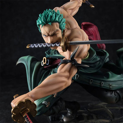 Roronoa Zoro Three-blade Sa-maximum Action Collection Figurine