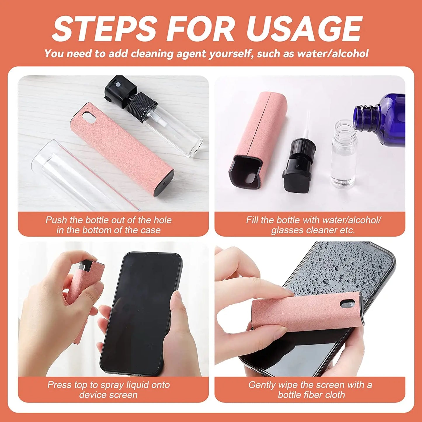 2 In 1 Screen Cleaning Kit