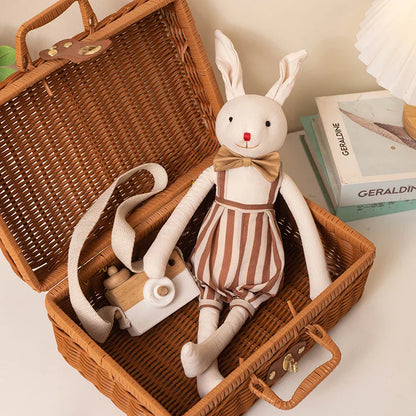 Handmade Bunny Plush in Cloth Dress