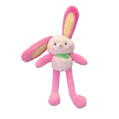 Pull Up Bunny Plush Toy Soft Stuffed Rabbit 30 cm