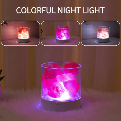 Natural Himalayan Salt Lamp Led