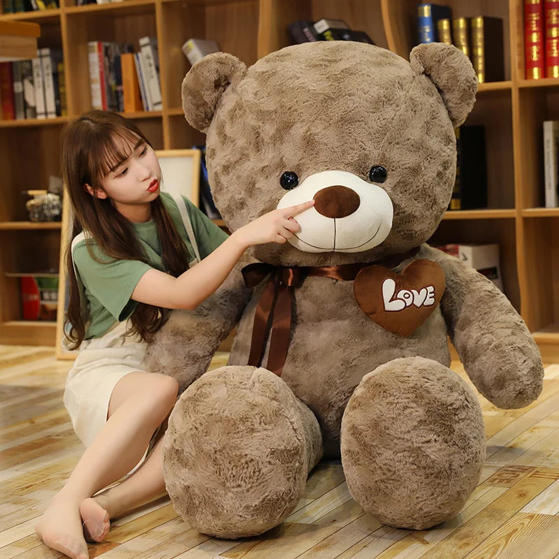 Two-Tone Love Teddy Bear Plush