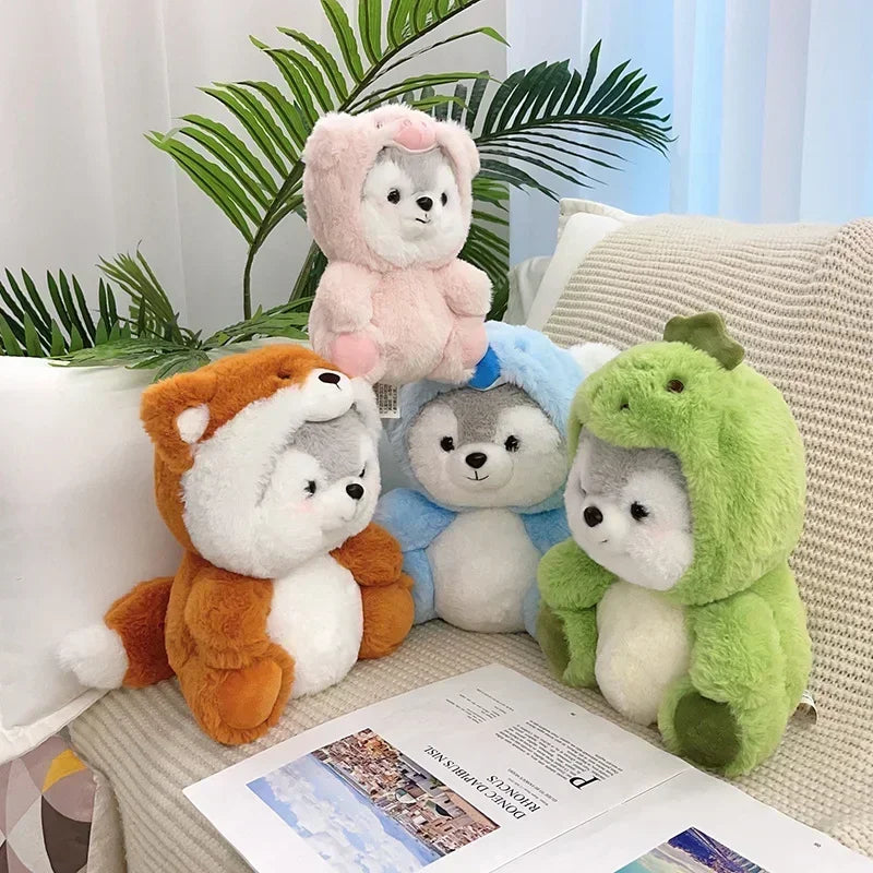 Cuddly Plushie Collection: Adorable Pink Pig, Koala, Dinosaur & More!