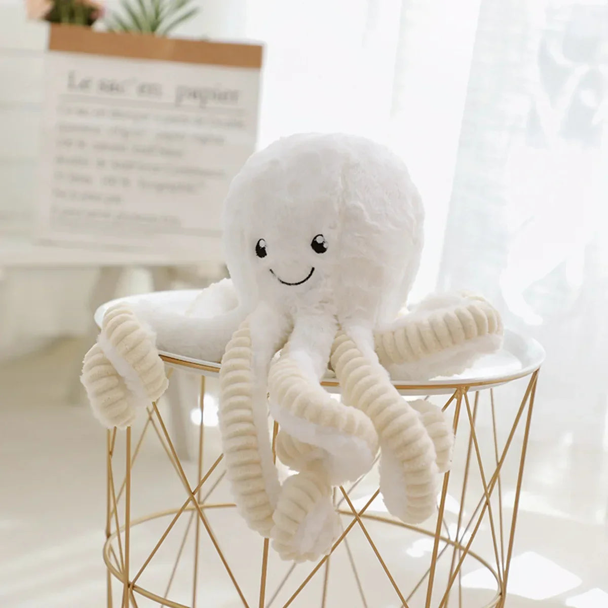 Cute Octopus Plush Toy - Adorable Sea Animal Pendant for Kids' Gifts