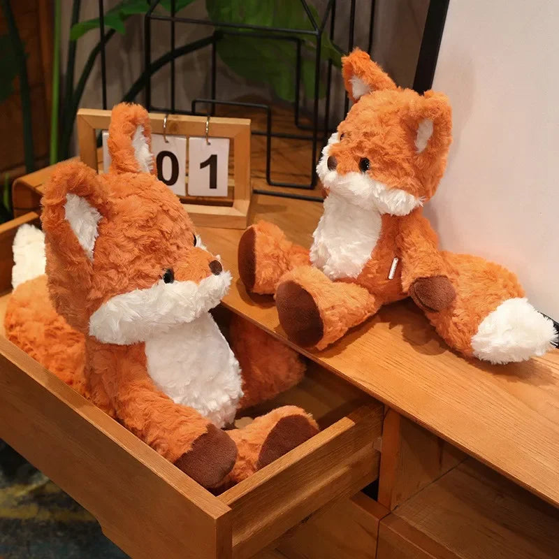 Fluffy Fox Plush Toy 35cm 50cm