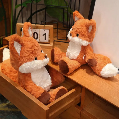 Fluffy Fox Plush Toy 35cm 50cm