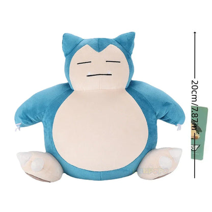 Genuine 25cm Snorlax Plush Toy - Soft, Rare Anime Collectible Gift