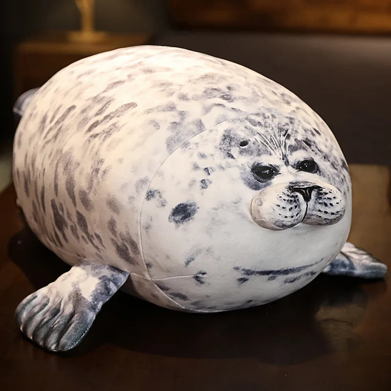 Fat Plush Seal Toy - Soft, Cute, and Perfect for Snuggling! Ideal Gift!