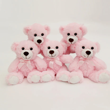 5pcs Plush Bear Toys Soft Stuffed Animals Gift Set