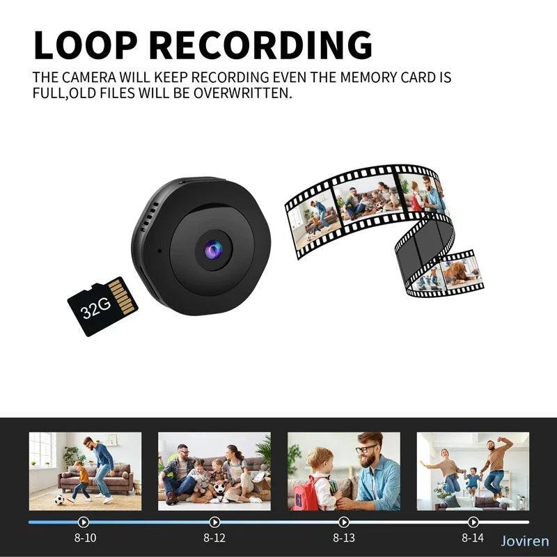 Small Nanny Cam Mini Spy Camera Video Voice Recorder