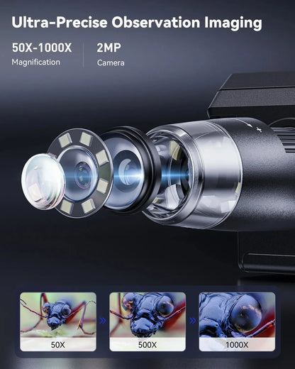 Lcd Digital Microscope With Stand