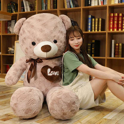 Two-Tone Love Teddy Bear Plush