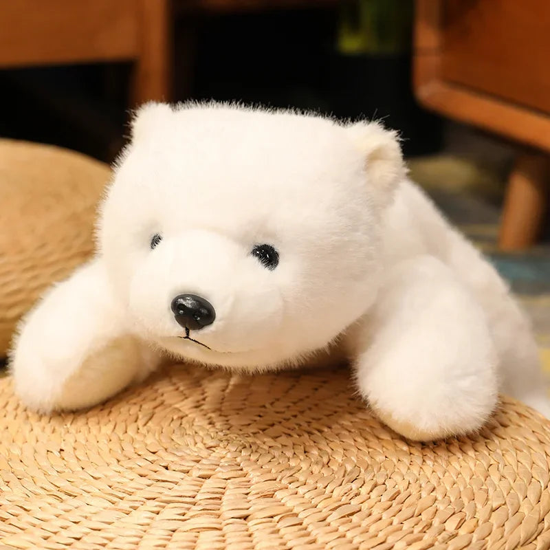 Soft Animal Plush Throw Pillow Polar Bear Brown Bear Panda for Home Decor
