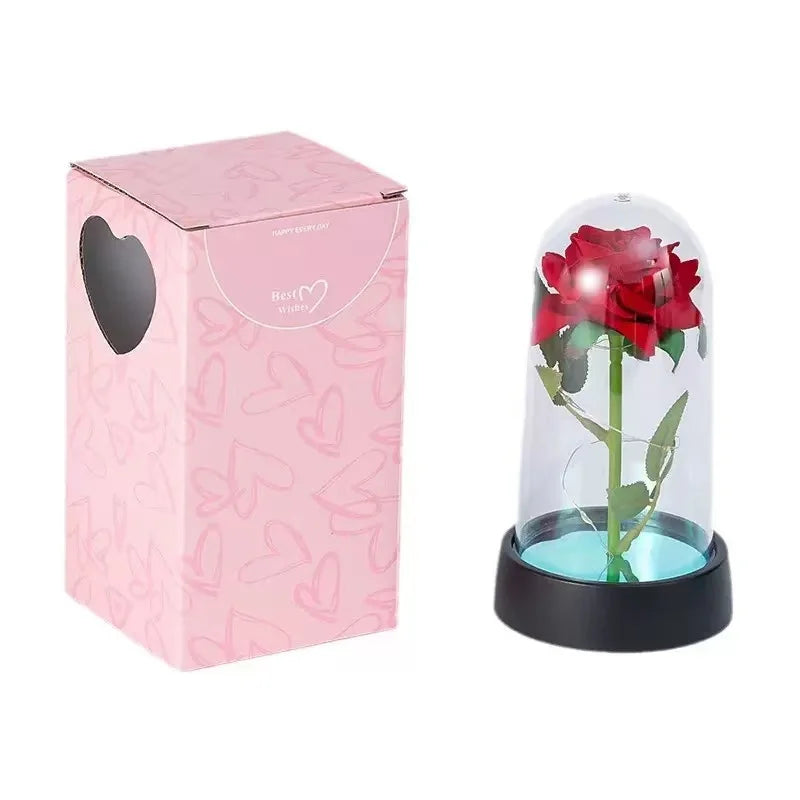 LED Artificial Rose Flowers for Home and Party Decoration
