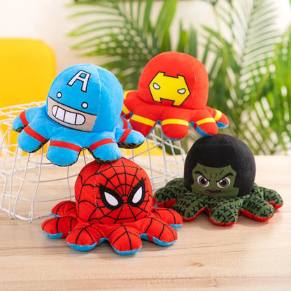 Reversible Superhero Plush Doll 20 to 40 cm