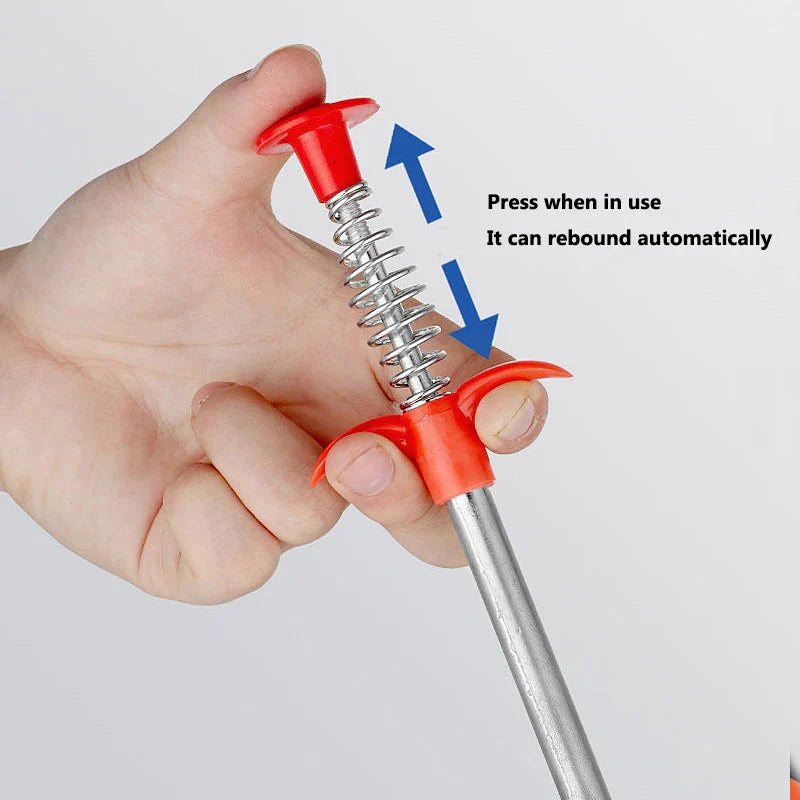 Spring Pipe Clog Remover