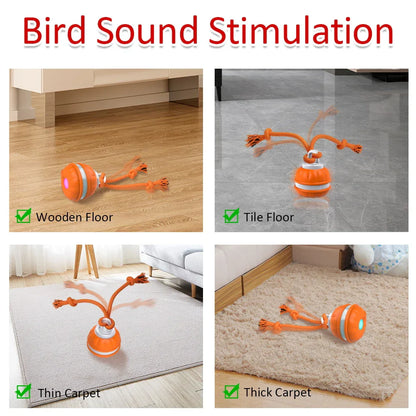Smart Interactive Dog Toy Ball - Motion Activated Chew Toy