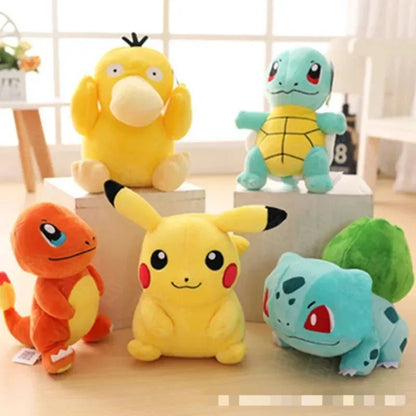 20cm Pokemon Plush Toy Pikachu and Raichu Soft Stuffed Doll for Kids