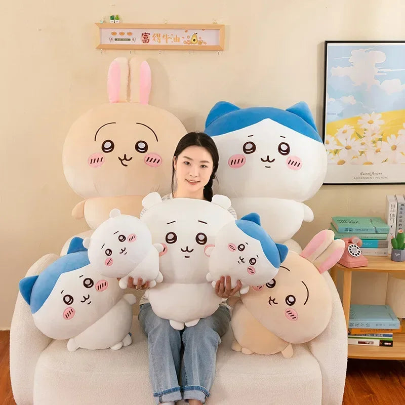 Chiikawa Usachi Plush Pillow Doll 60cm Kawaii