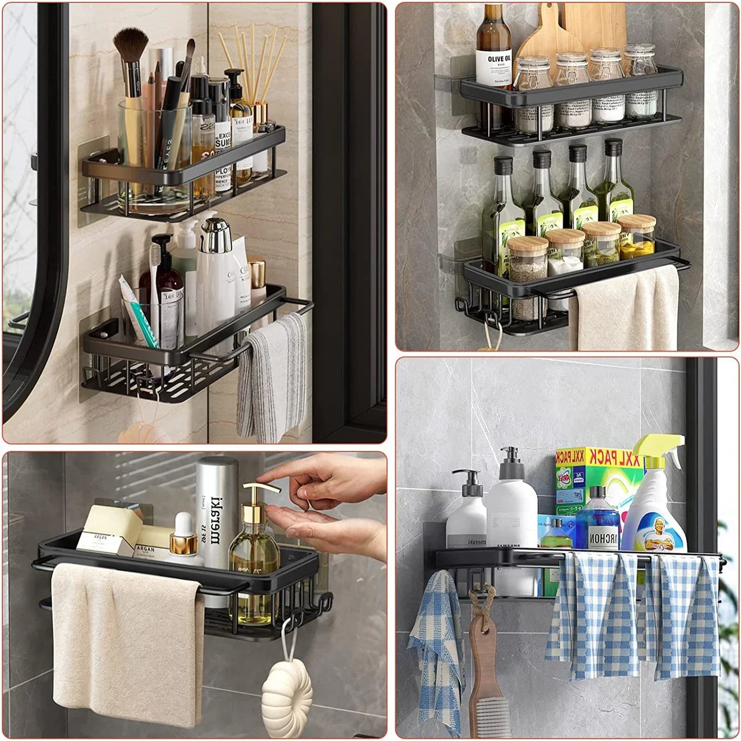 Bathroom Shelf Storage Organizer