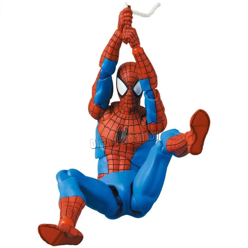Spiderman Mafex 185 Classic Costume Anime Figure