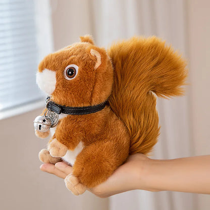 Adorable Realistic Squirrel Plush Toy - Soft, Furry, Perfect Gift!