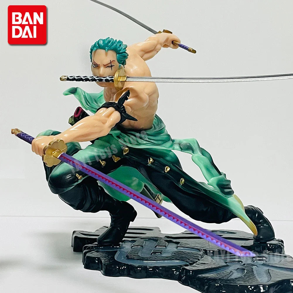 Roronoa Zoro Three-blade Sa-maximum Manga Anime Statue Action Figure