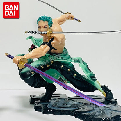 Roronoa Zoro Three-blade Sa-maximum Manga Anime Statue Action Figure