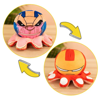 Reversible Superhero Plush Doll 20 to 40 cm