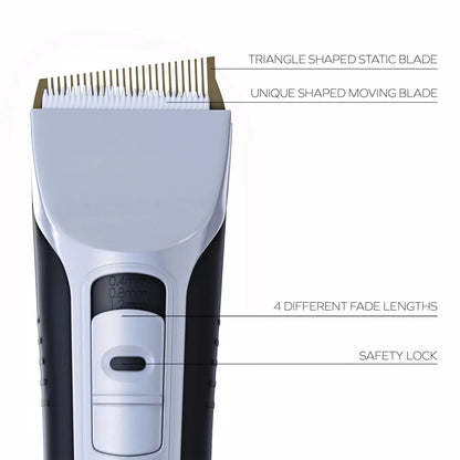 Professional Lcd Inclined Hair Trimmer