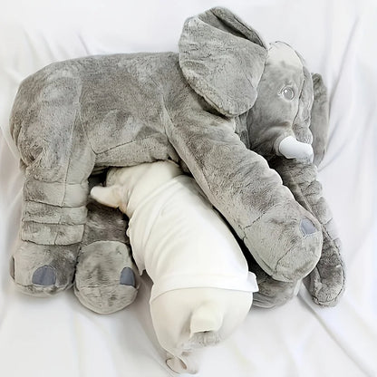 Soft 40cm Elephant Plush Toy - Adorable Baby Pillow & Gift for Kids