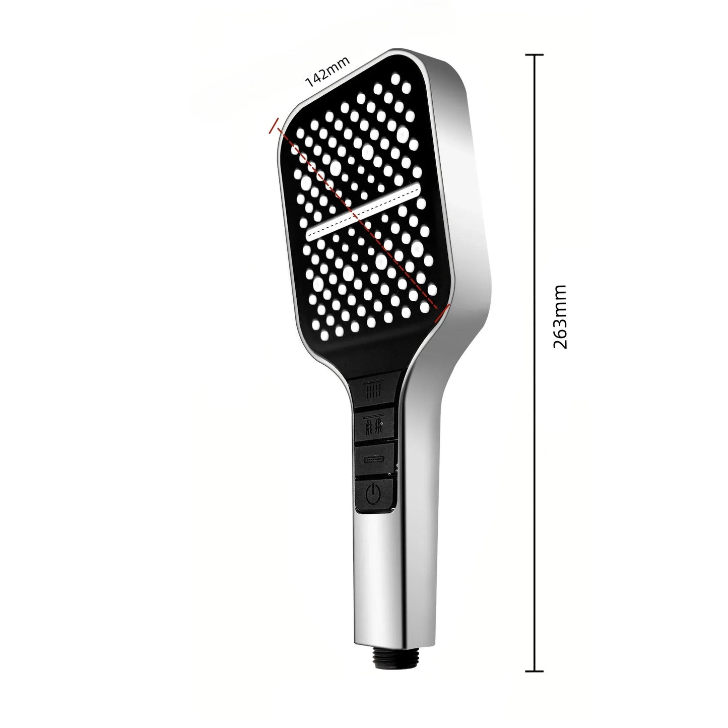 7 Modes Adjustable High-Pressure Shower Head