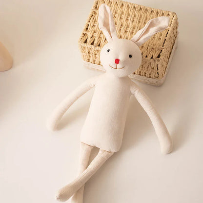 Handmade Bunny Plush in Cloth Dress