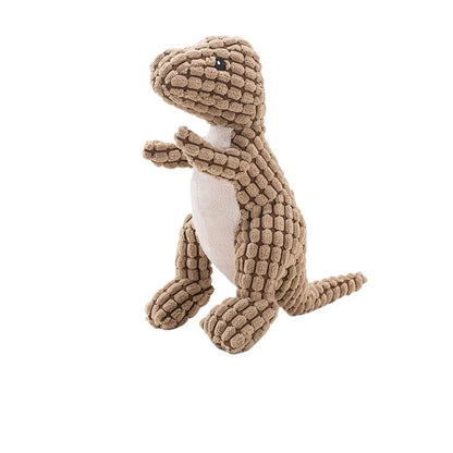 Dinosaur Teeth Grinding Toy: Bite-Resistant Stress Relief for Dogs