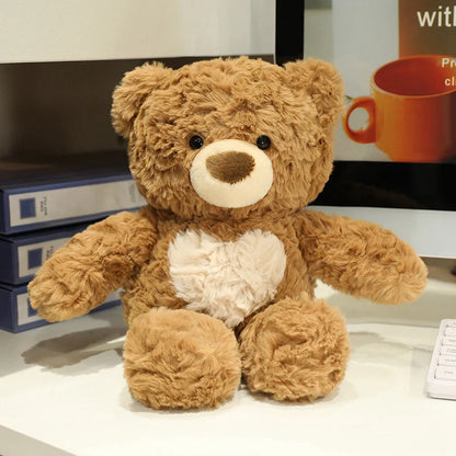 Christmas Teddy Bear Plush Toy Cute Stuffed Gift 28cm