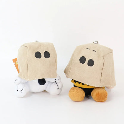 Snoopy & Charlie Cartoon Pendant Doll Keychain - Cute Anime Gift