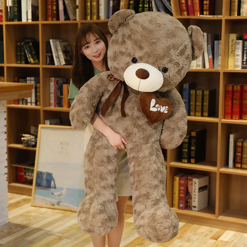 Two-Tone Love Teddy Bear Plush