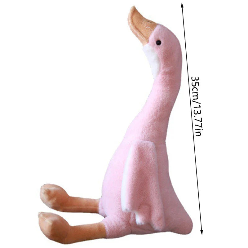 Cute 35cm Long Neck Goose Plush Doll - Soft Toy for Kids & Babies