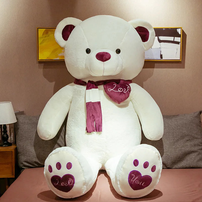 Giant 100cm Plush Teddy Bear - Soft Stuffed Animal for All Occasions