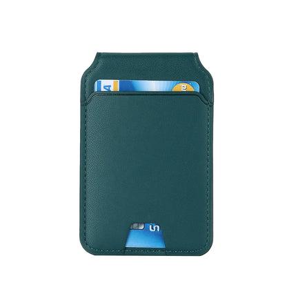 Foldable Magnetic Leather Kickstand Wallet