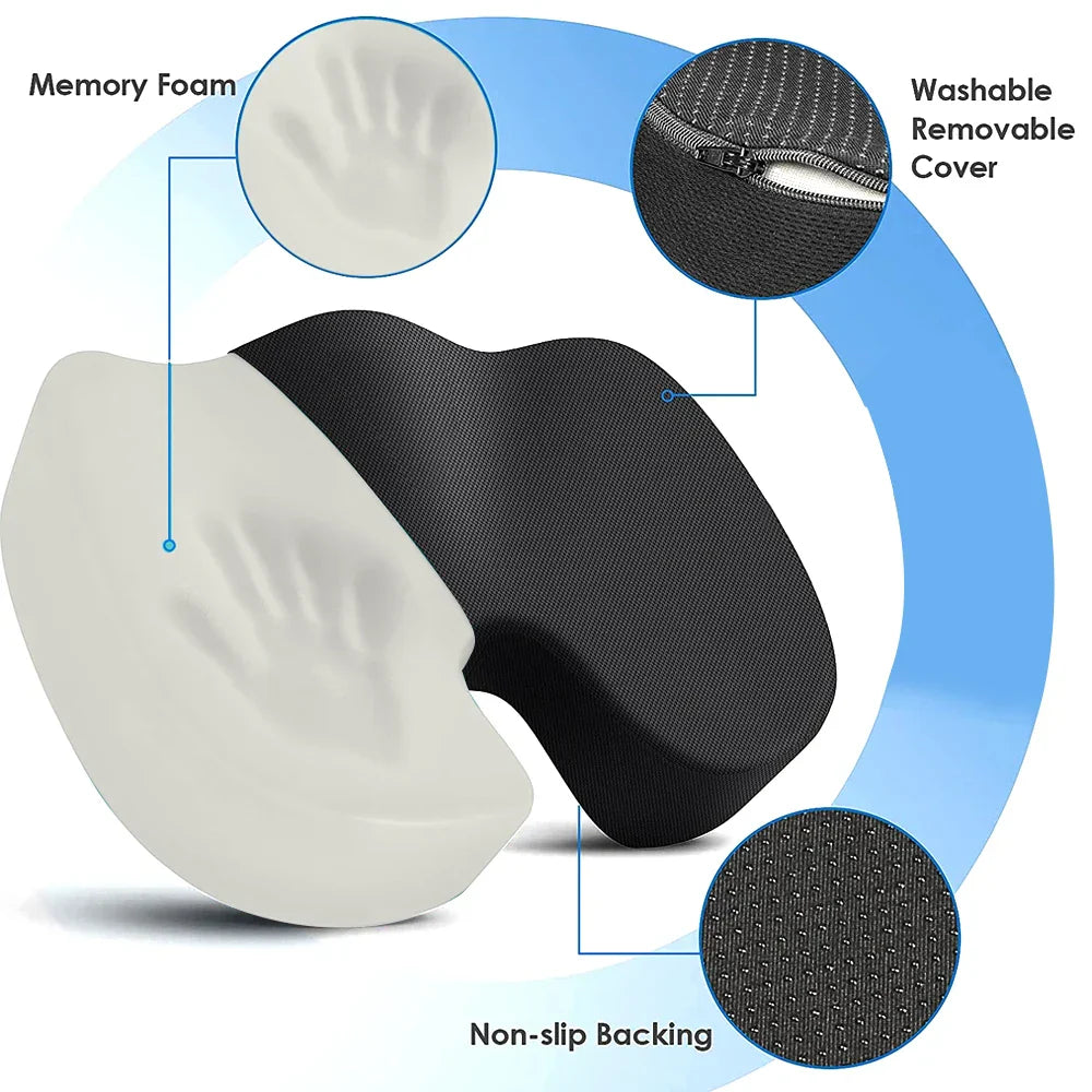 Cushion Your Comfort: Memory Foam U-Shaped Pillow For Wellness
