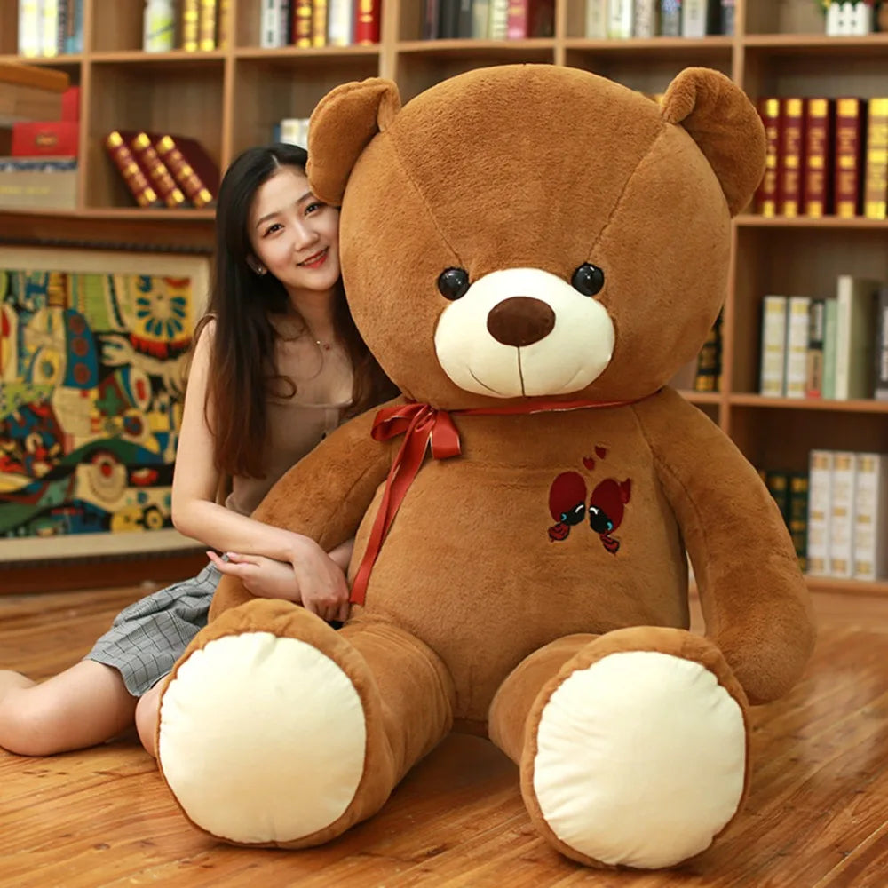Large Teddy Bear Plush Soft Stuffed Bear 60 to 100 cm