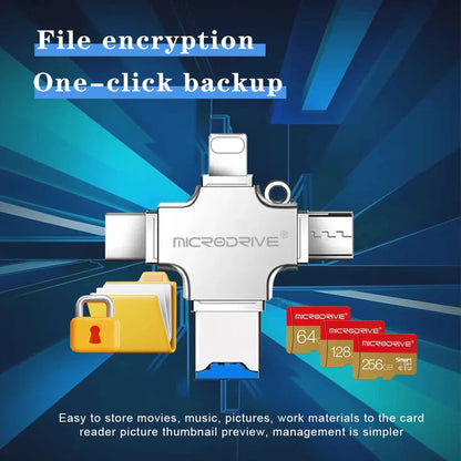 4 In 1 Memory Disk Flash Drive